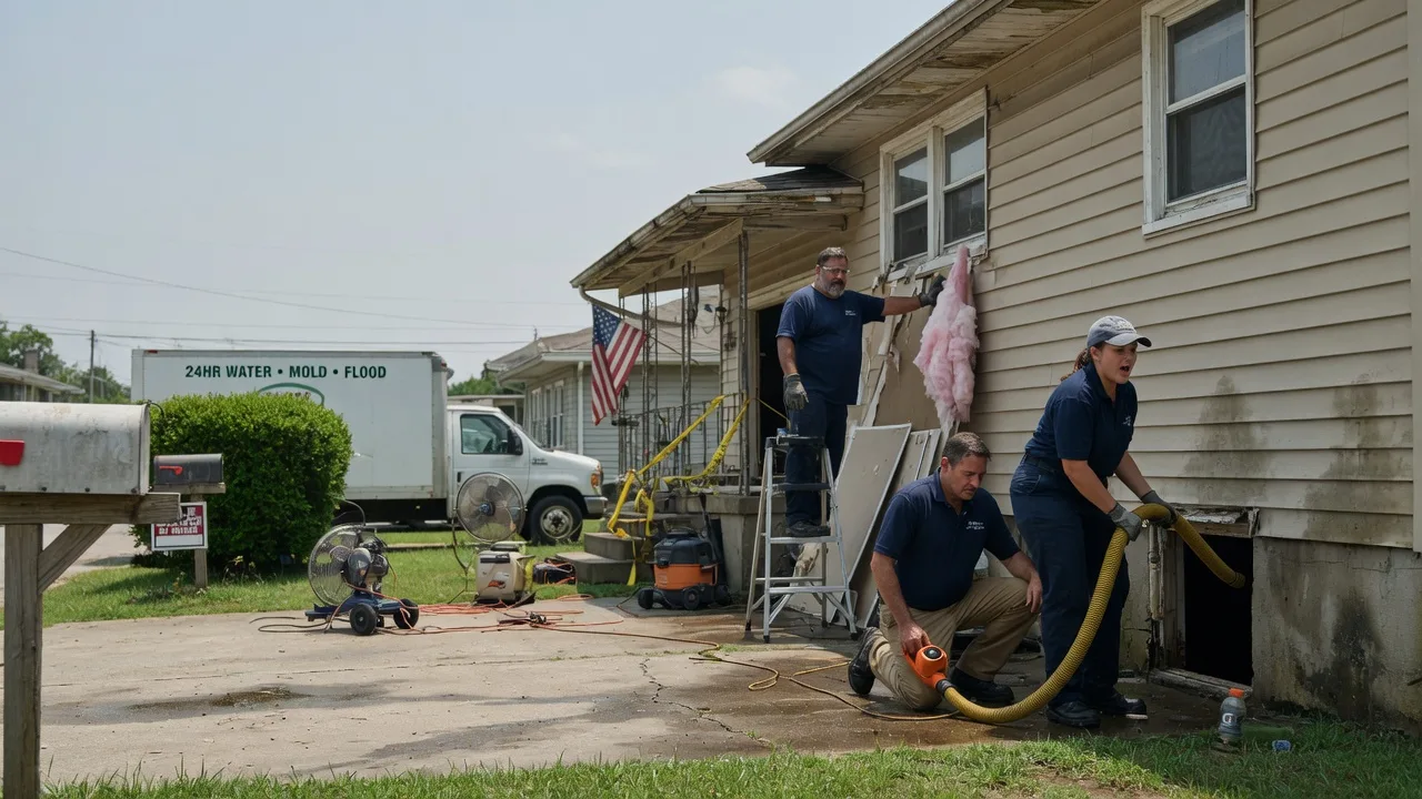 Water Damage Repair in Dover, PA near me